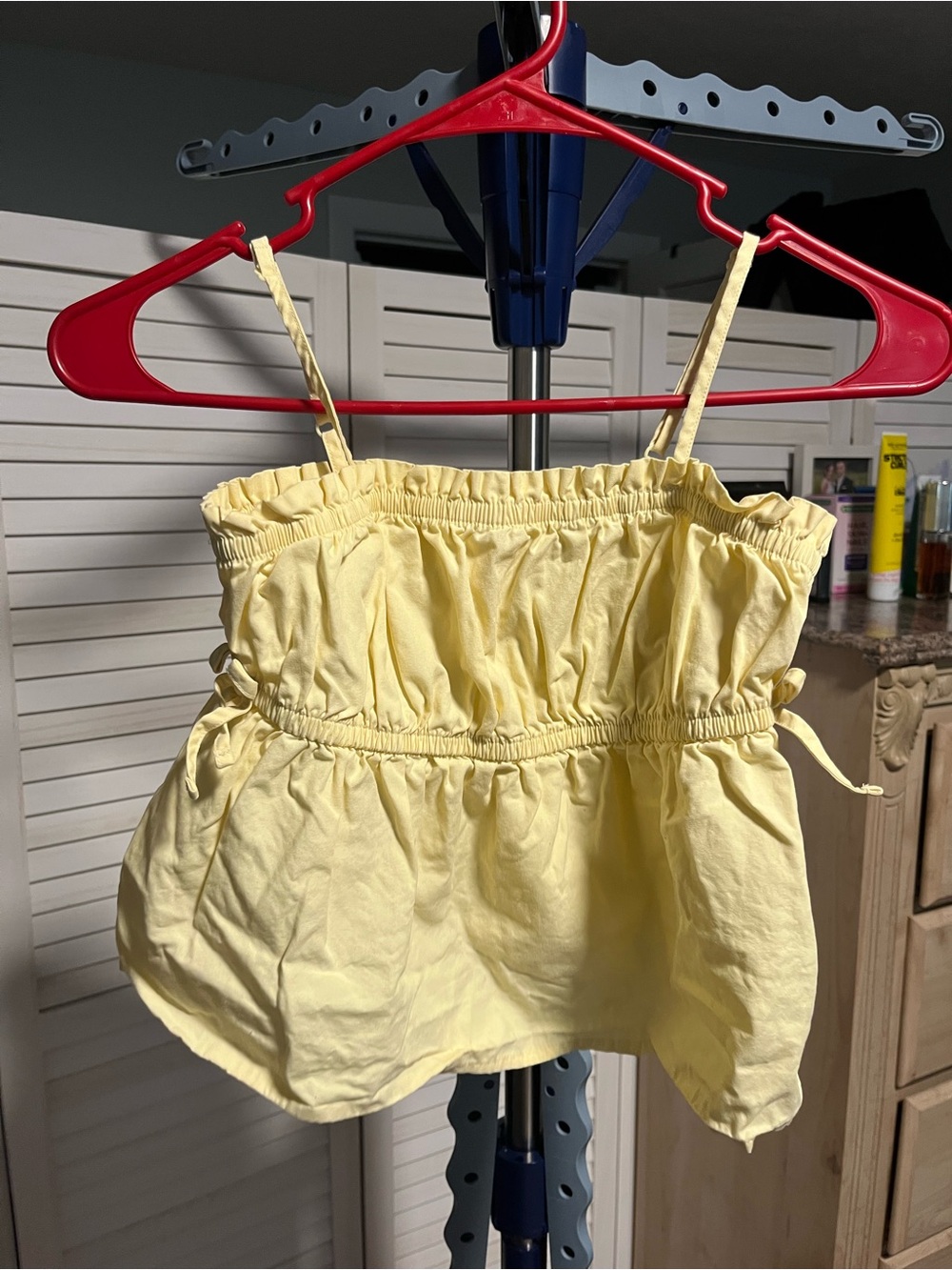 Kids Yellow Elastic Waist Garment